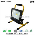 full wattage cob 1*30w portable flood light emergency lamp led work light lawn lights